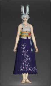ハイサマナー・ドレス　前　胴